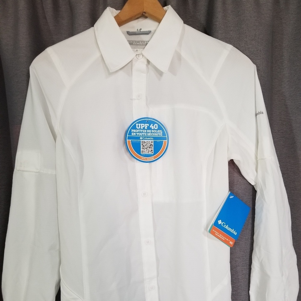 New Columbia long sleeve Womans shirt